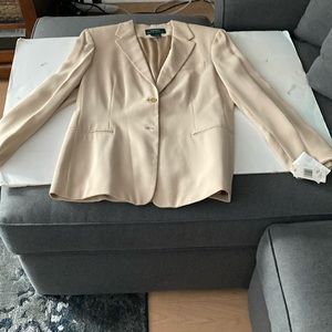 Lauren/Ralph Lauren 2 button blazer